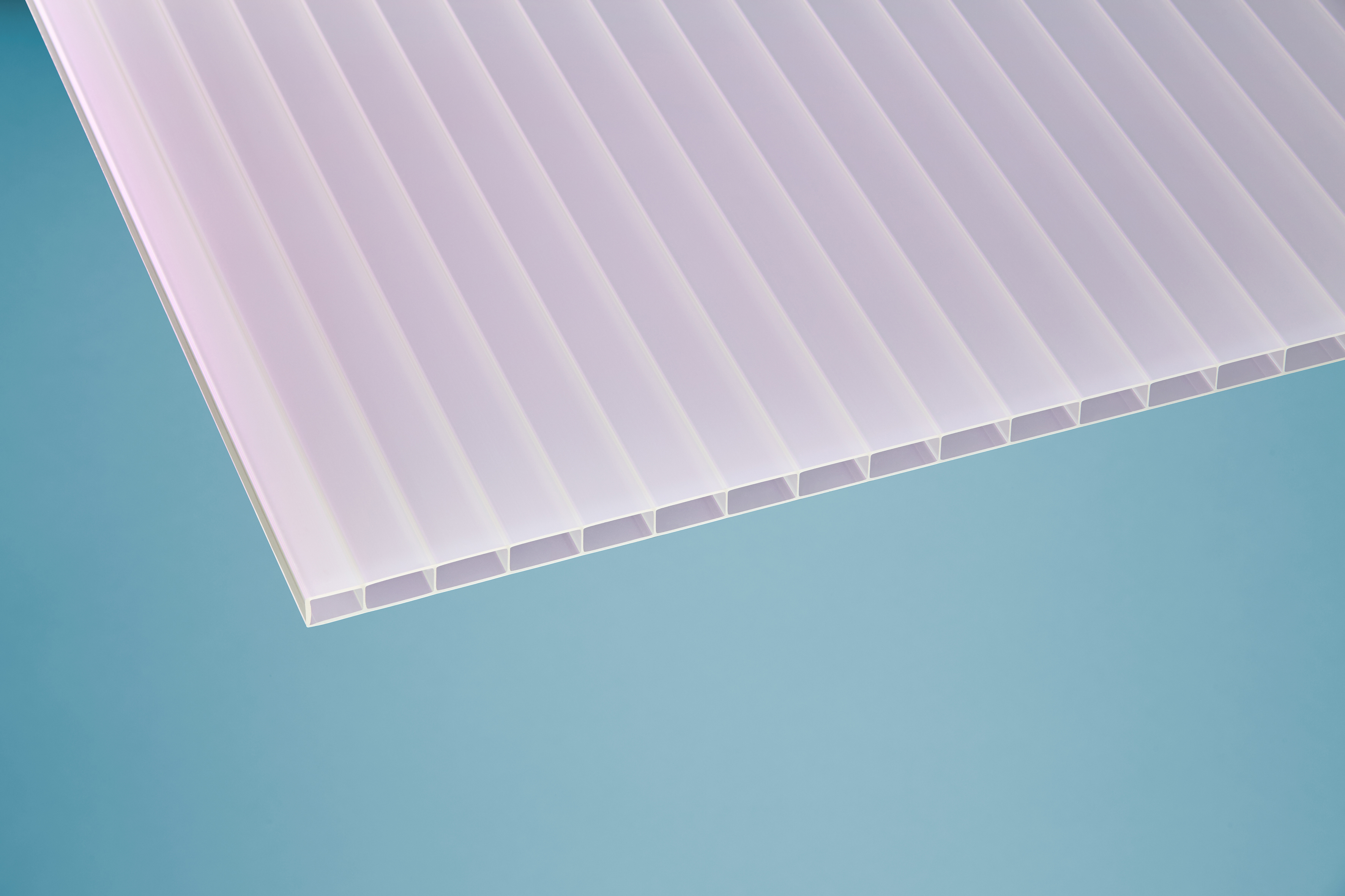Acryl Stegplatten 16 mm heatplus weiß/opal