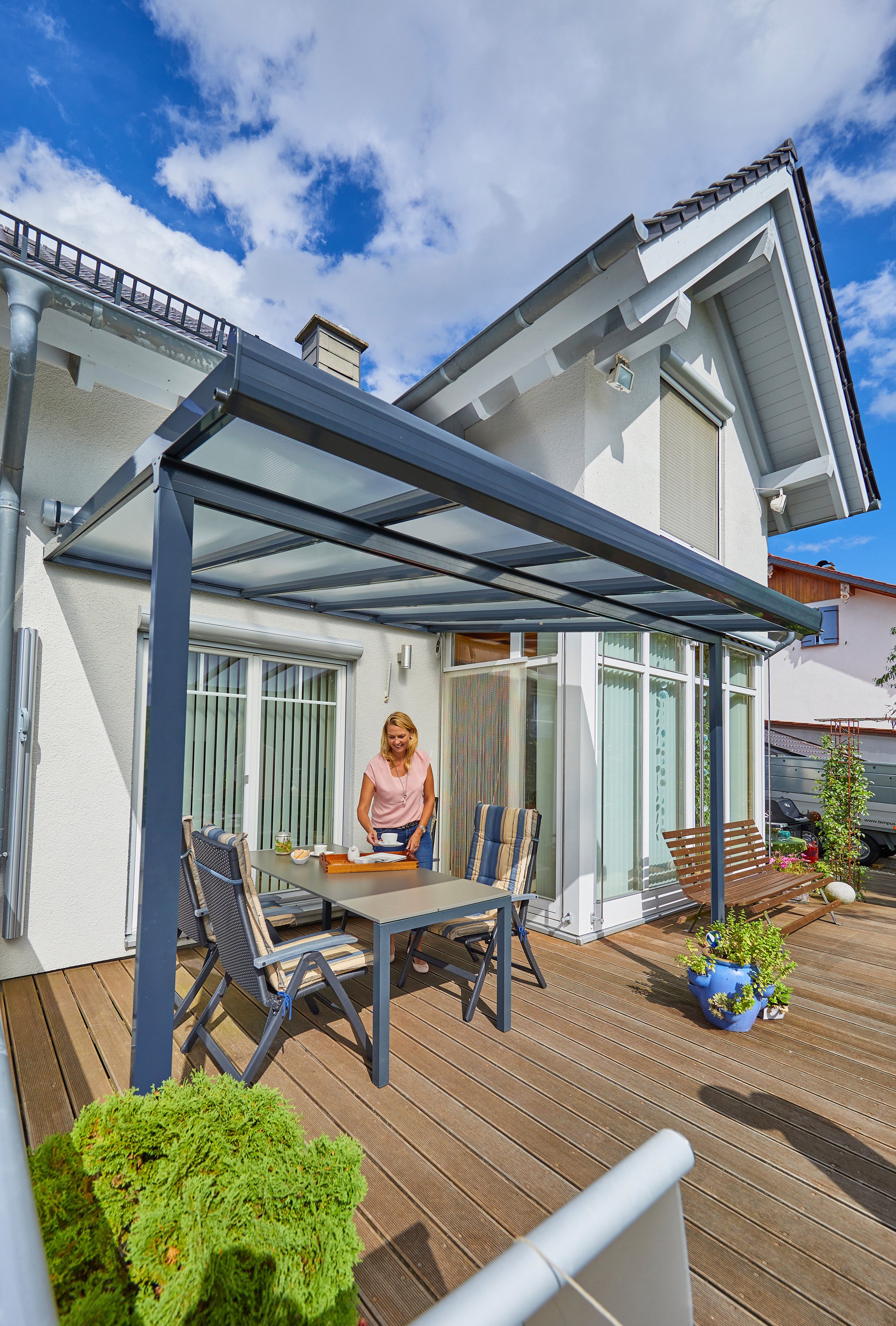 Terrassenüberdachung Standard Terrassenüberdachung Standard