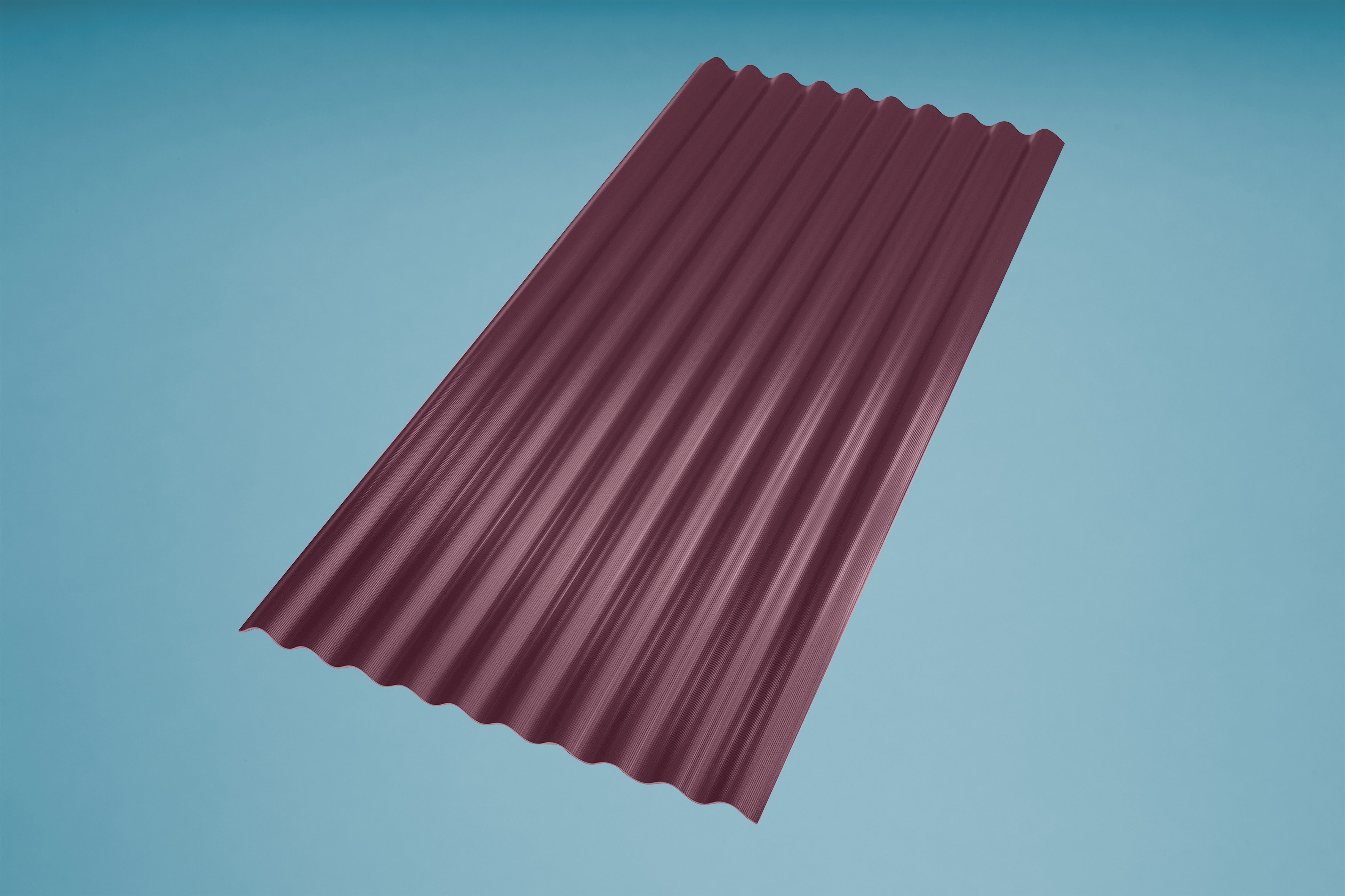 Shelltec Wellplatten rot 4 mm