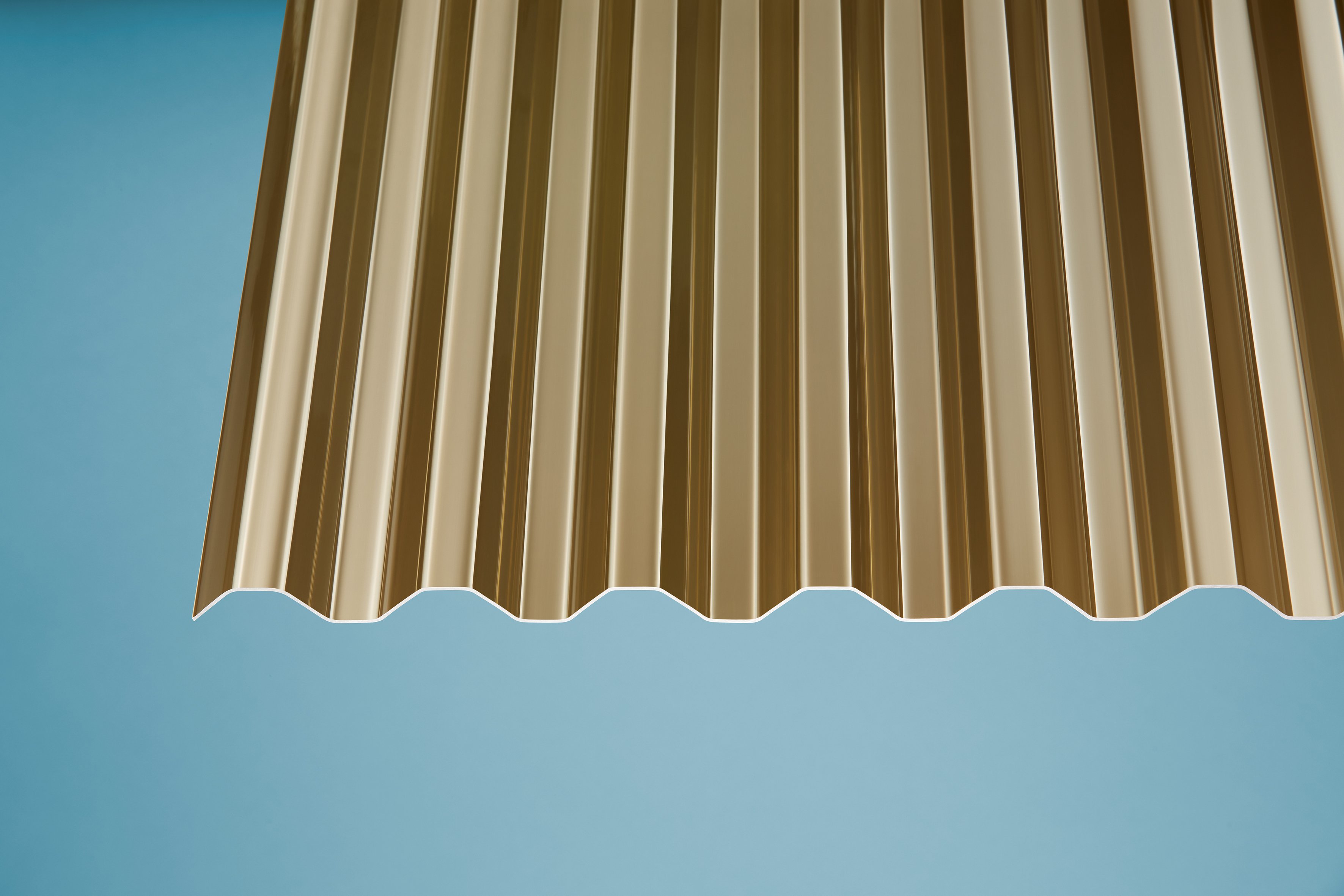 Acryl Profilplatten Trapez 76/18 bronce - 1,5 mm