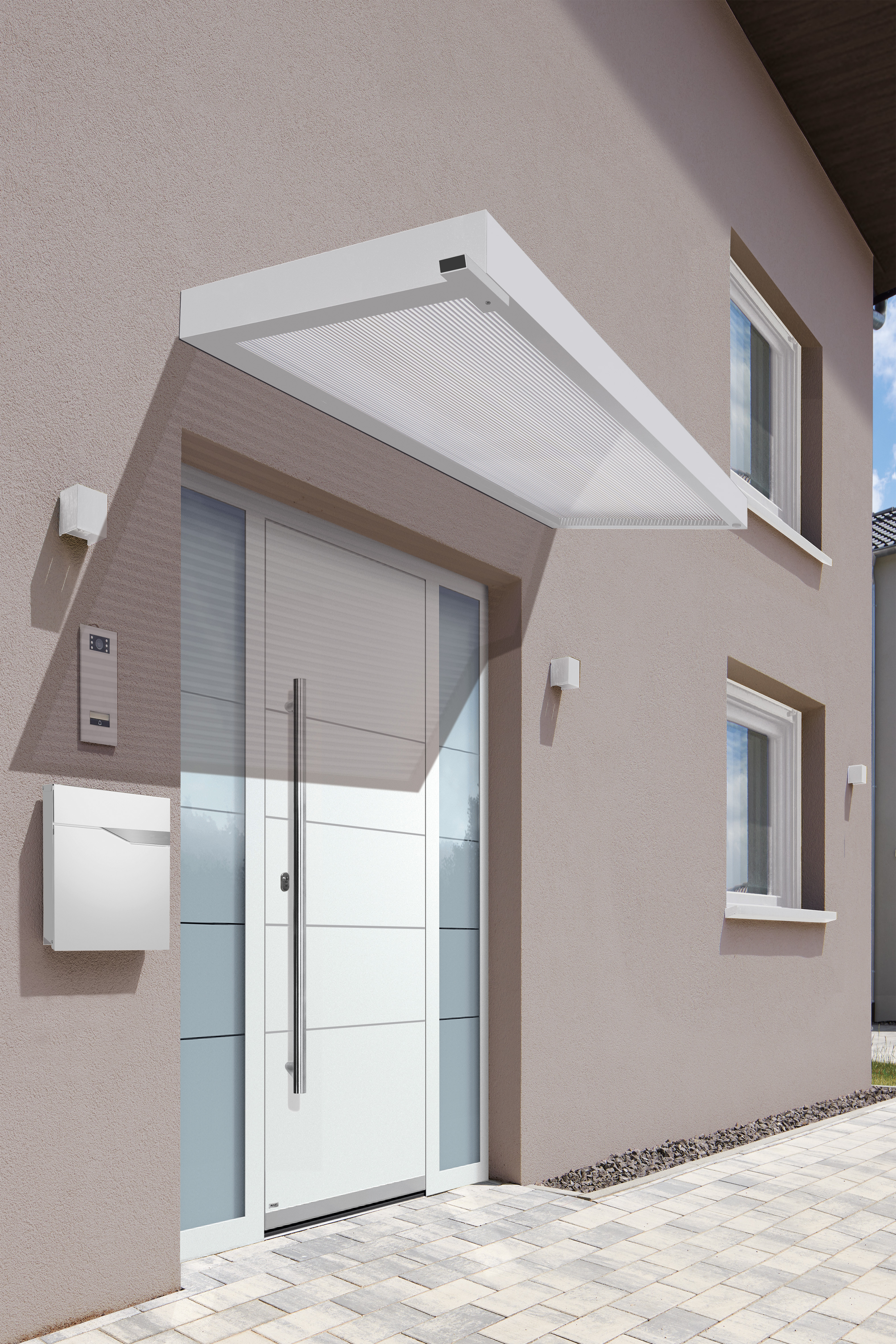 Rechteckvordach BS 3D-Line