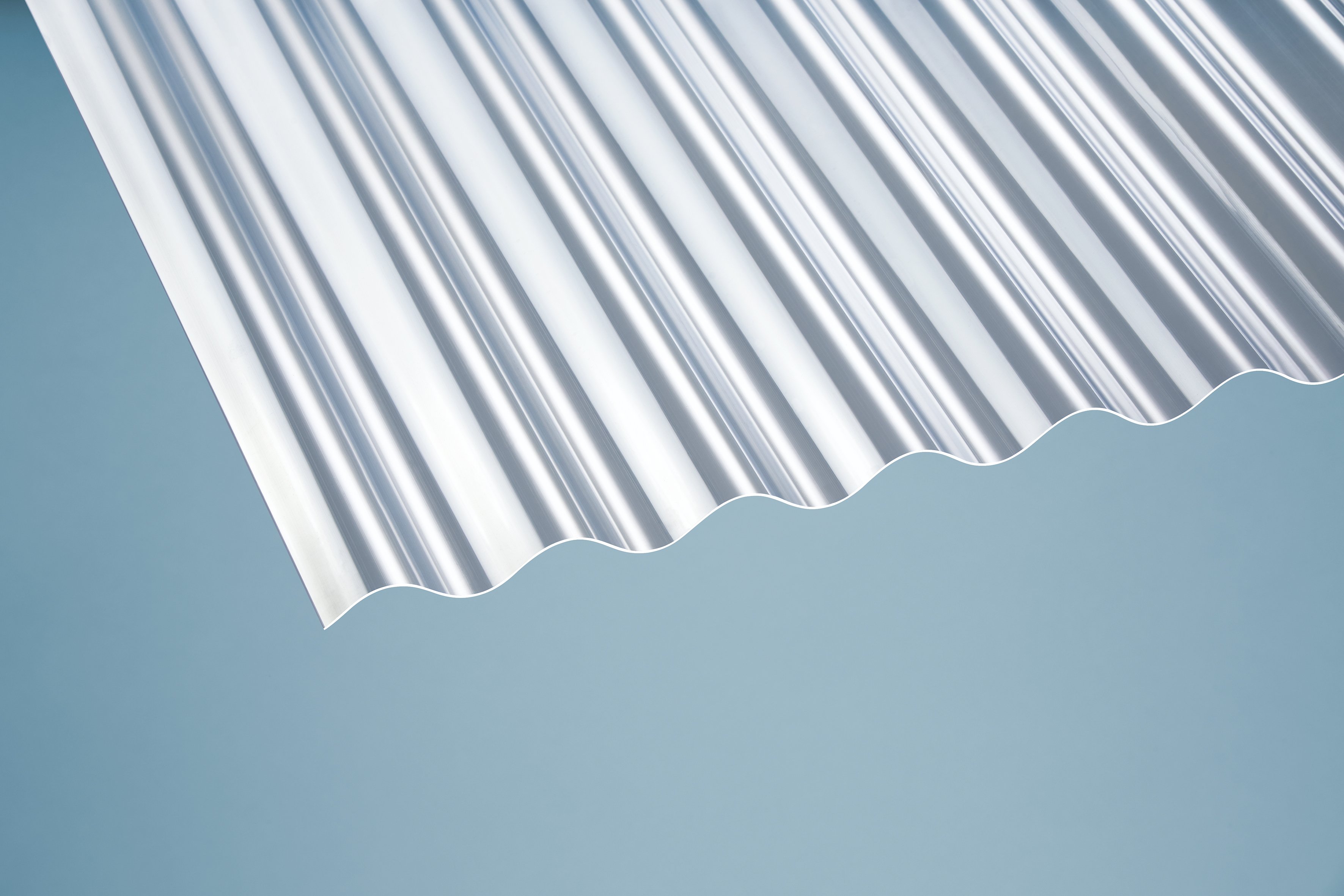 PVC Wellplatten Sinus 76 18 Strong Klar 200 X 90 Cm 900 Mm 2000 PVC Wellplatten Sinus 76 18 Strong Klar 200 X 90 Cm 900 Mm 2000
