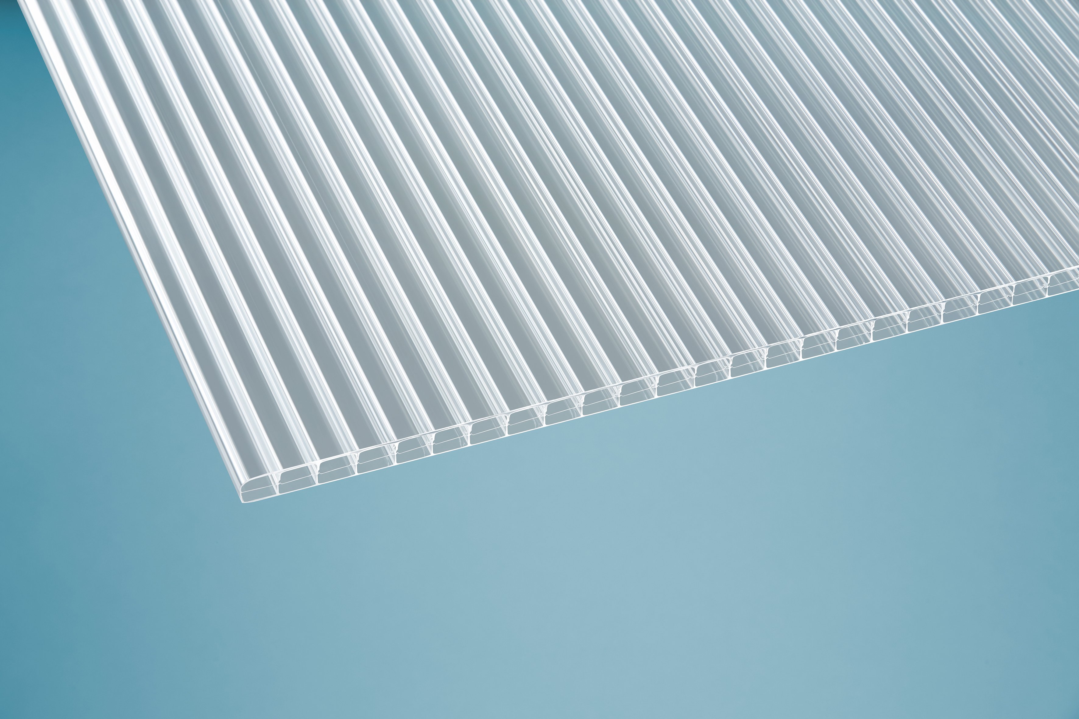 Polycarbonat Stegplatten 16 mm klar Polycarbonat Stegplatten 16 mm klar